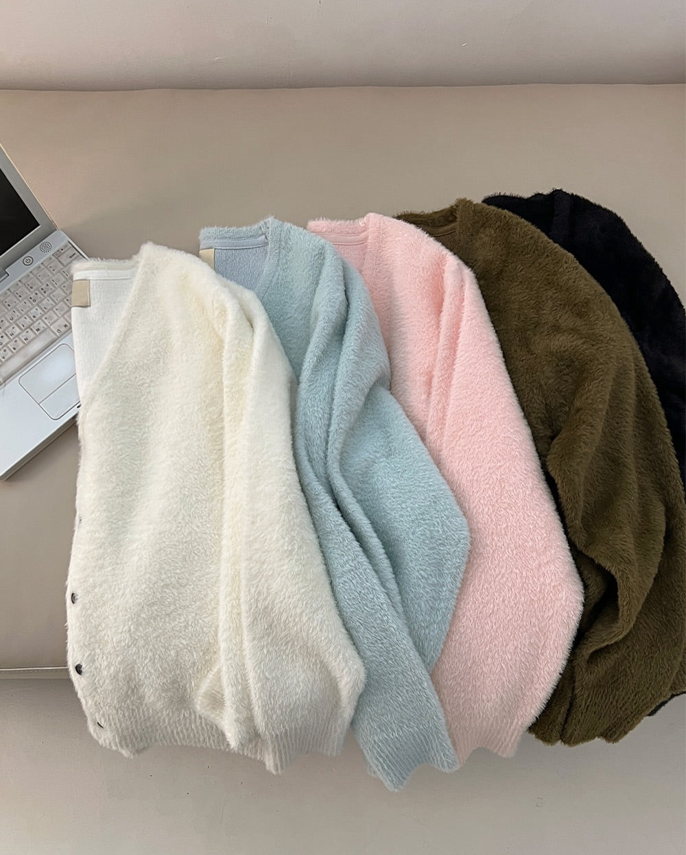 somo mohair cardigan