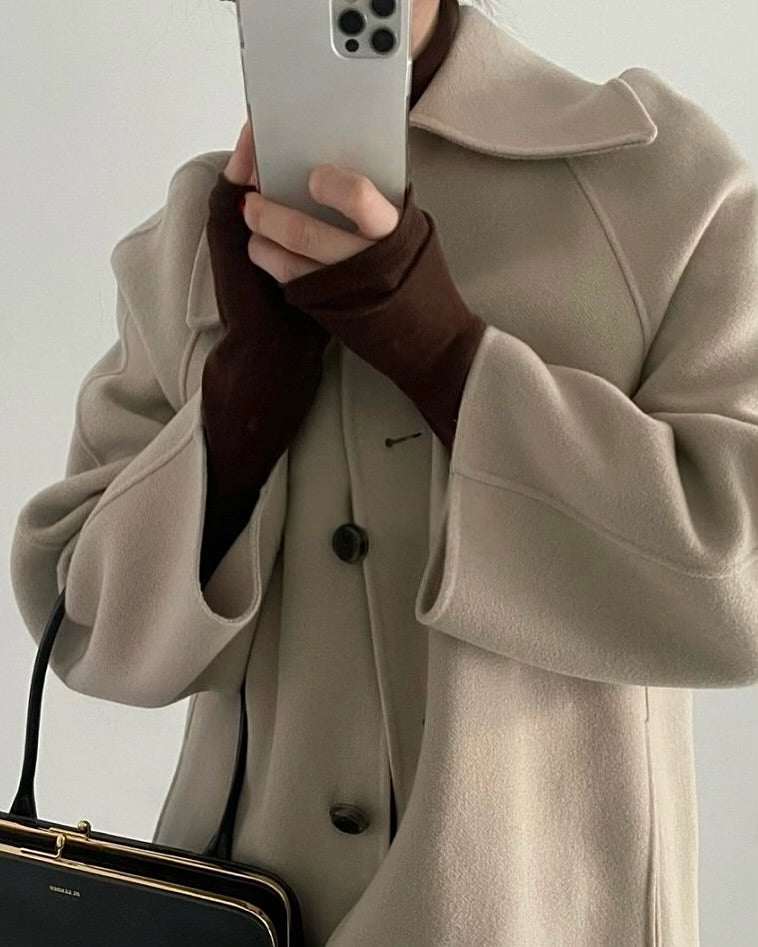 sienna handmade coat (premium)