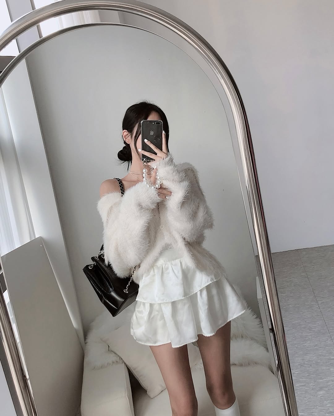 sera crop cardigan