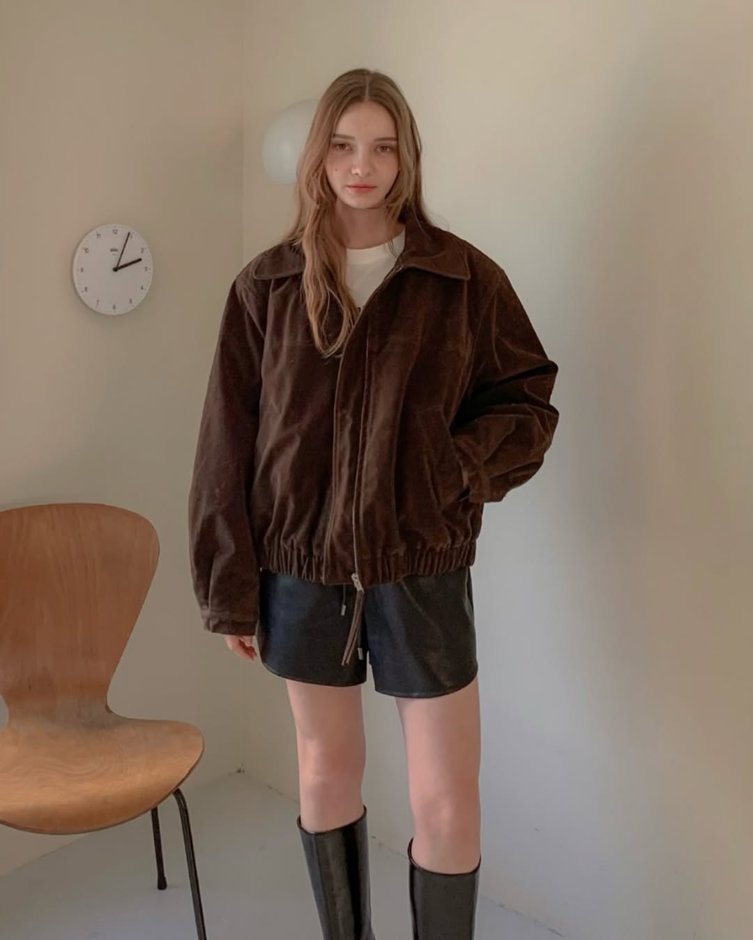 cara suede jumper