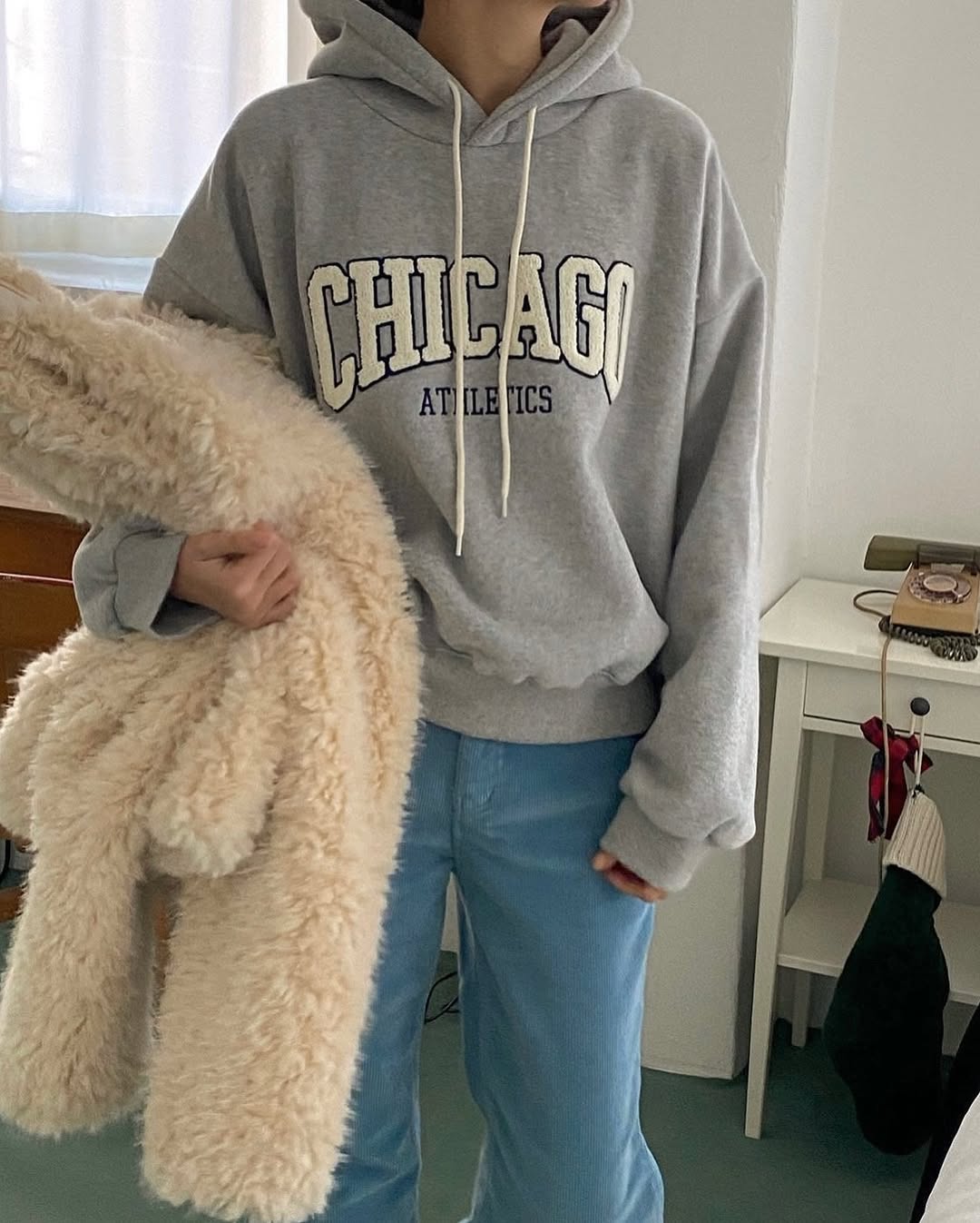 chicago fleece hoodie
