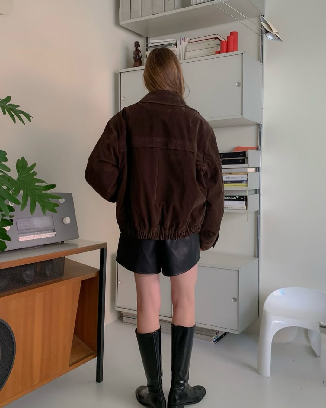 cara suede jumper