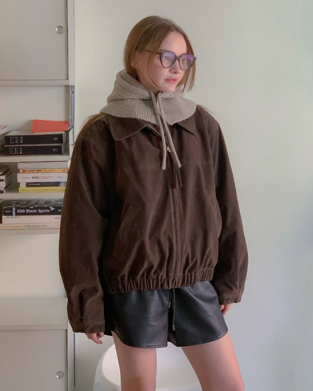 cara suede jumper