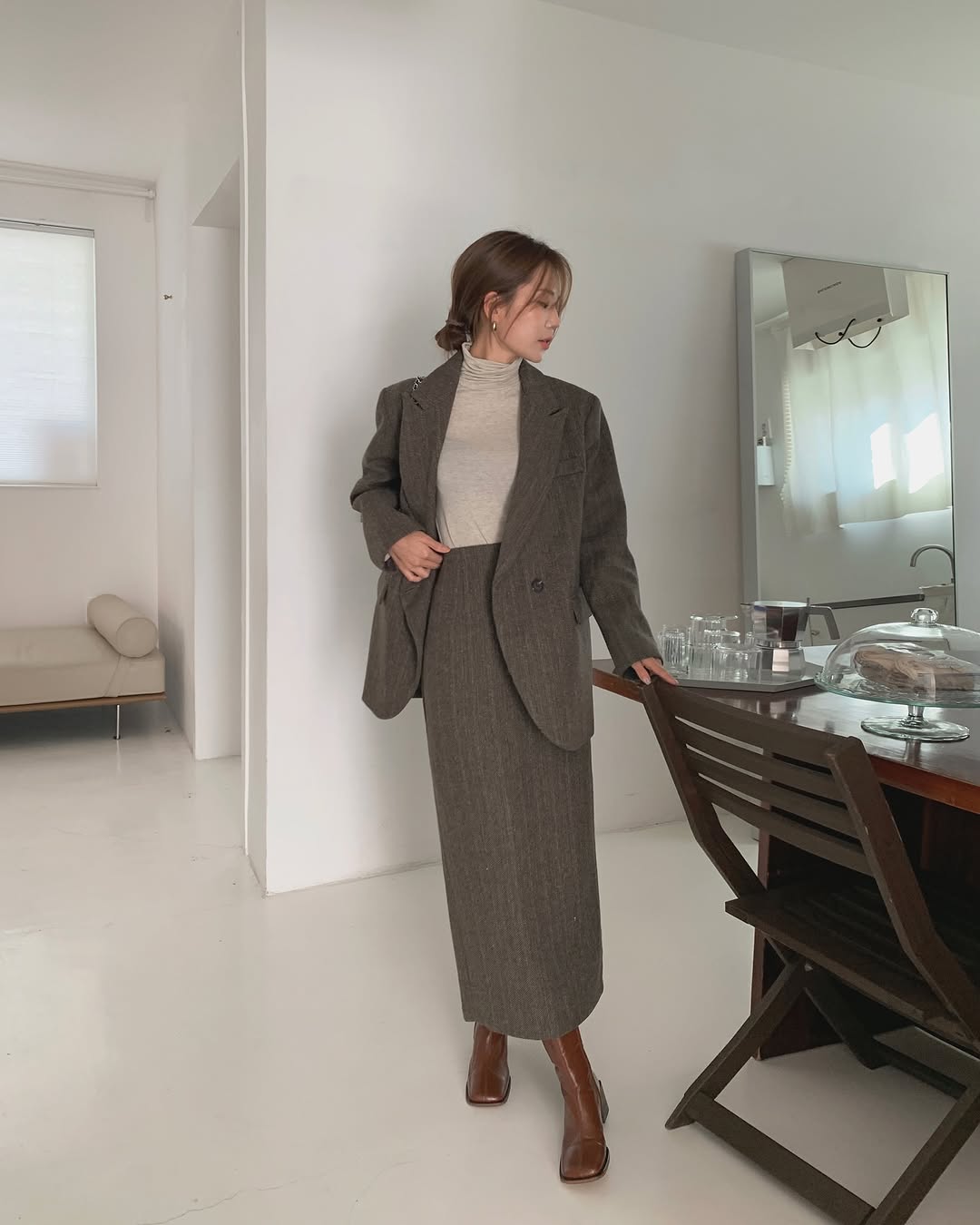 jaures herringbone jacket