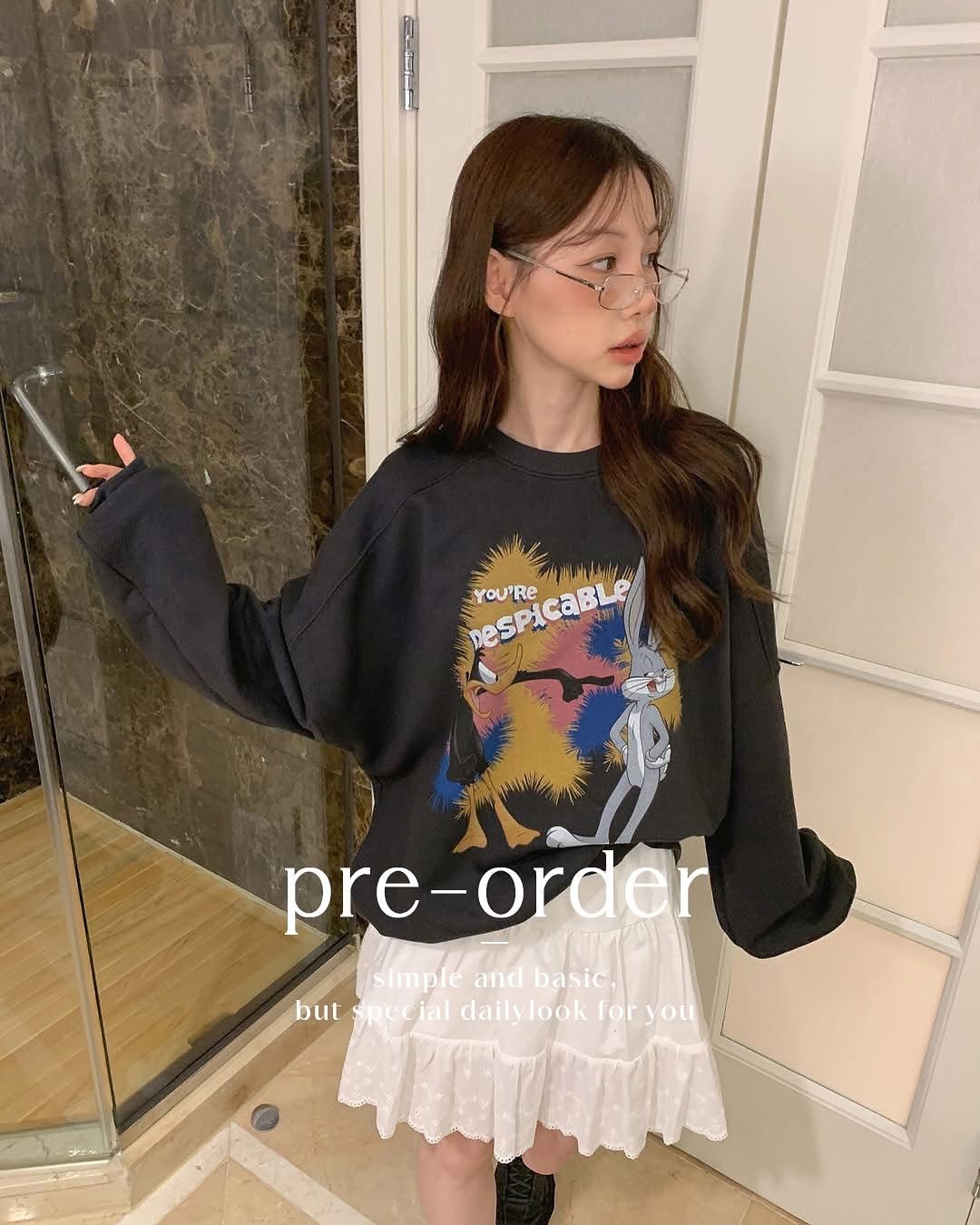 soft bunny top (pre-order)