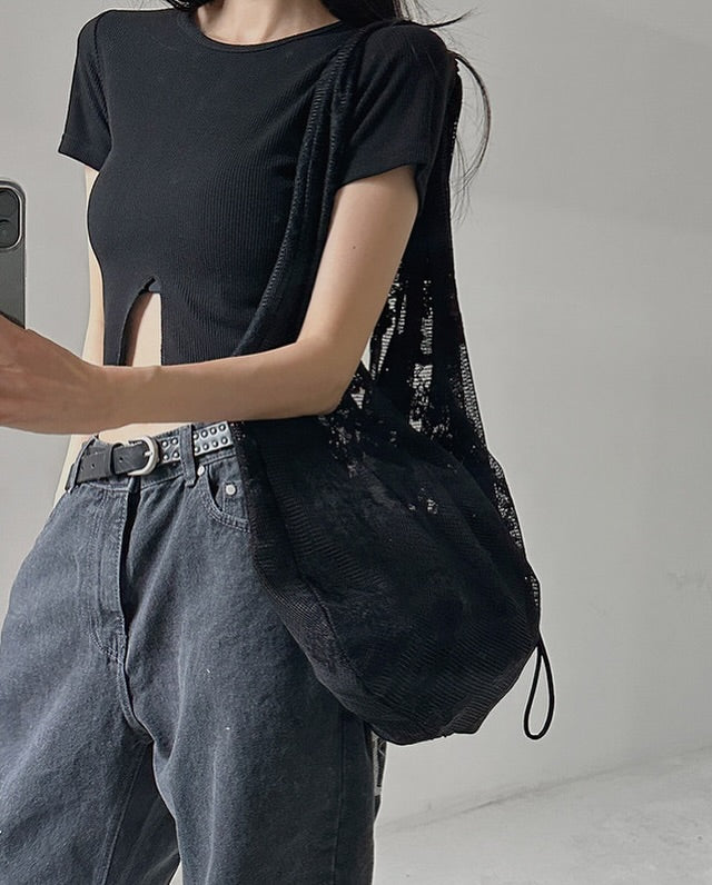 flower embroidery bag (pre-order)
