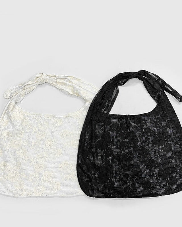 flower embroidery bag (pre-order)