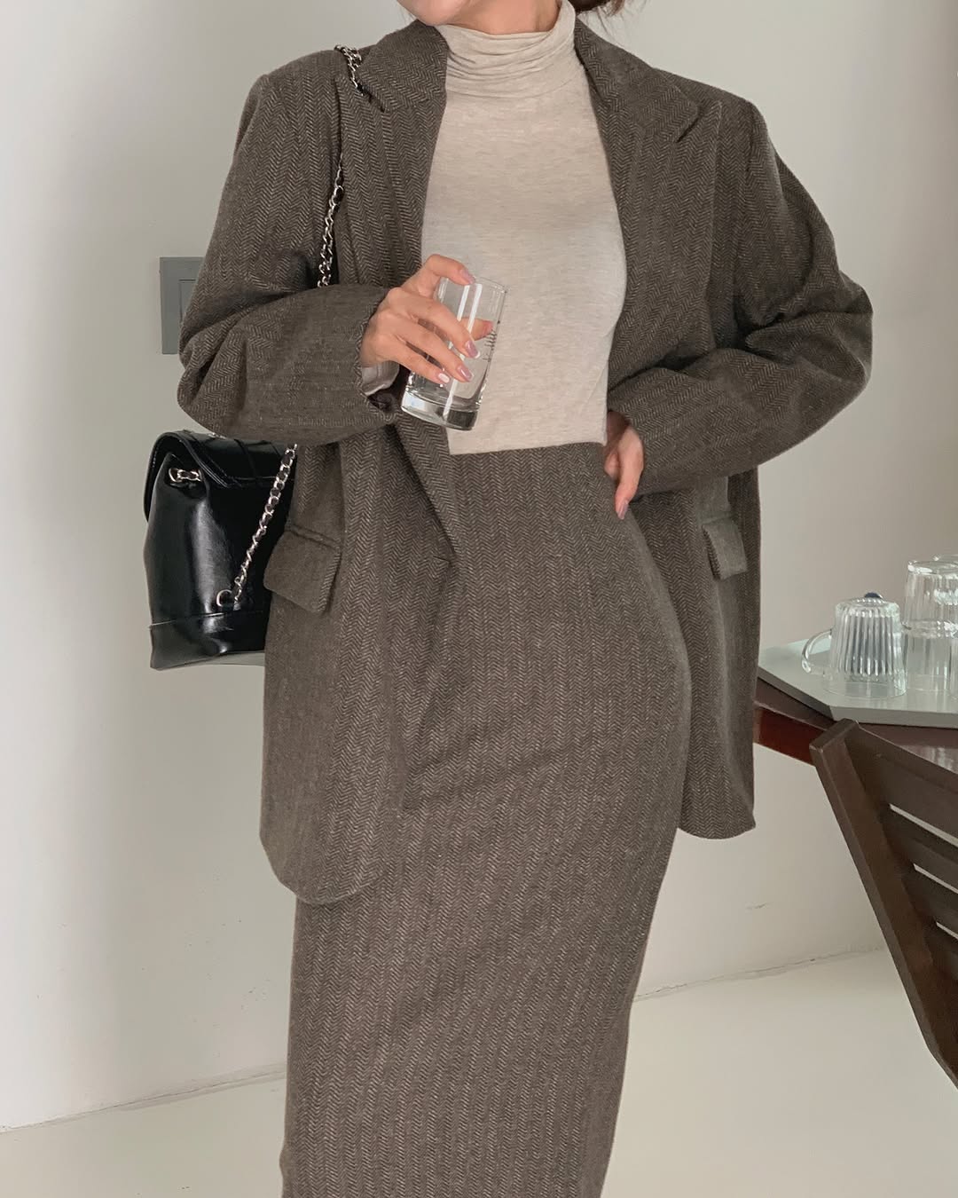 jaures herringbone jacket