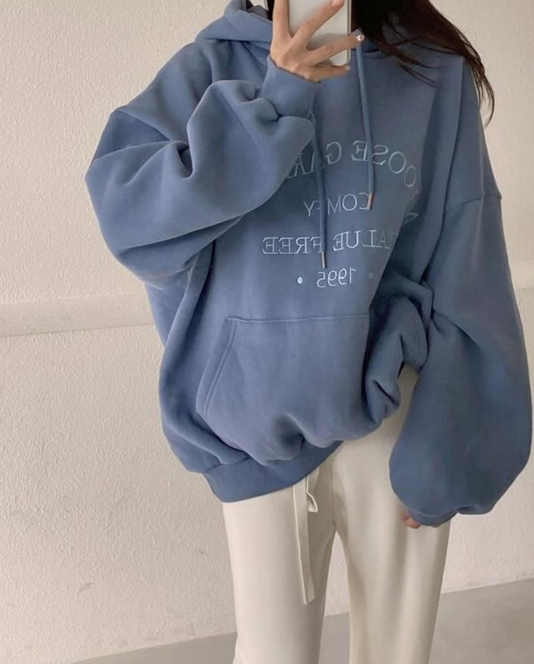 garment fleece hoodie