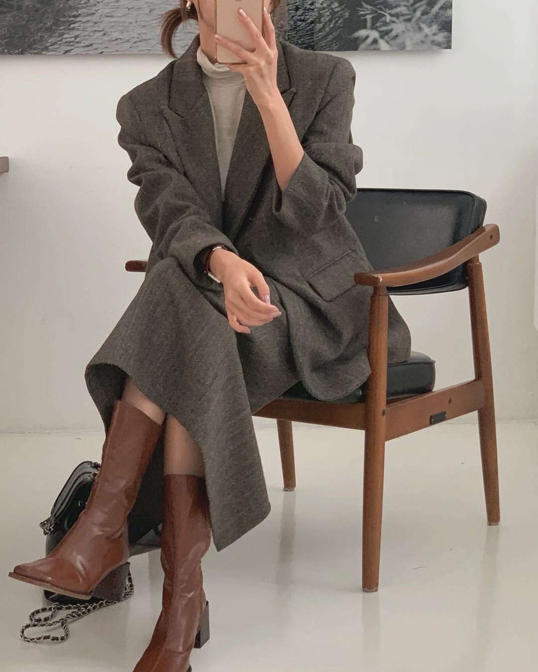 jaures herringbone jacket