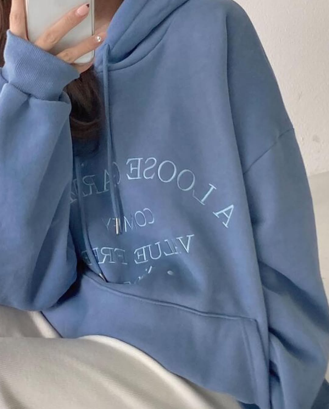 garment fleece hoodie