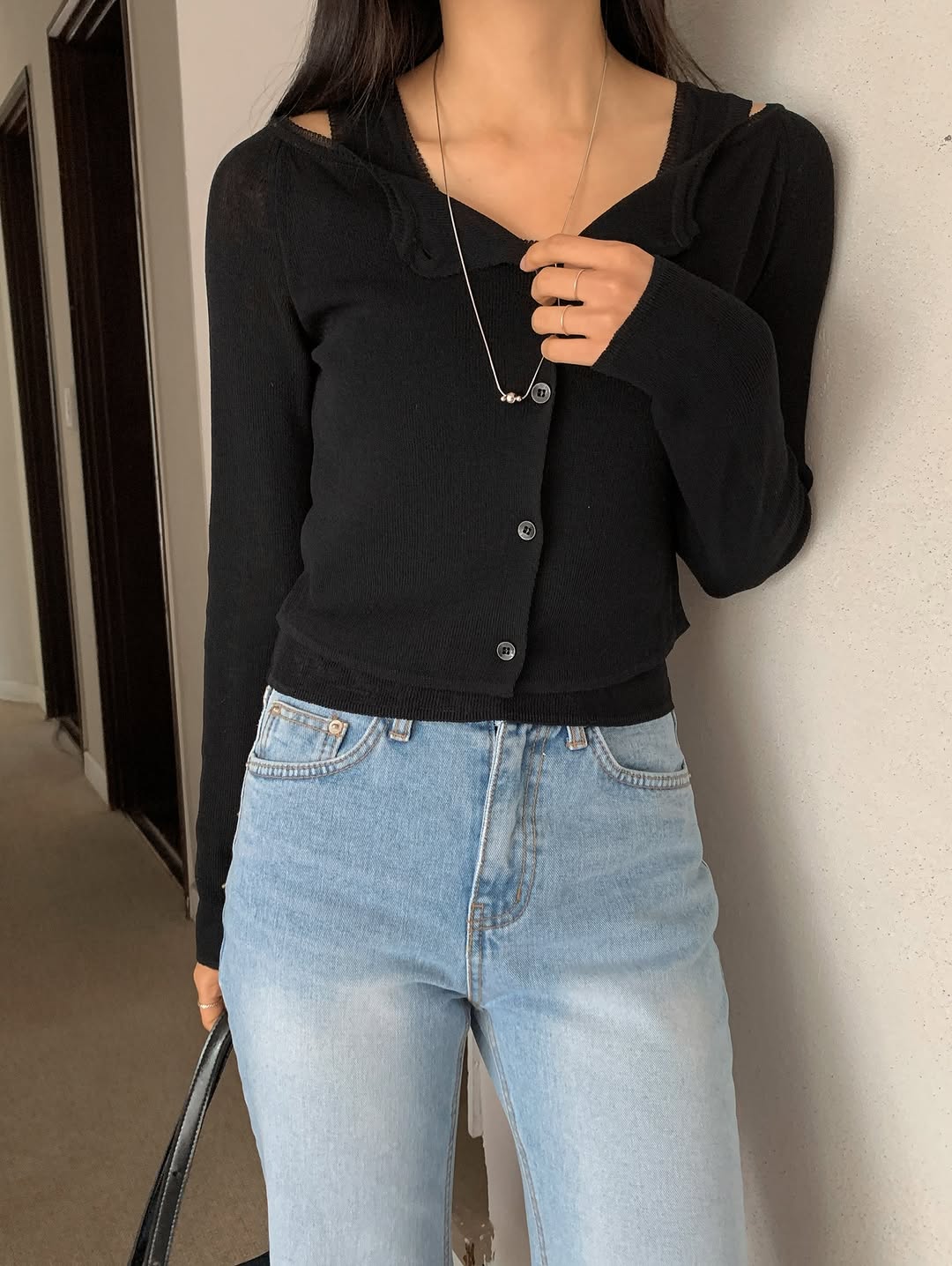 liana cardigan set
