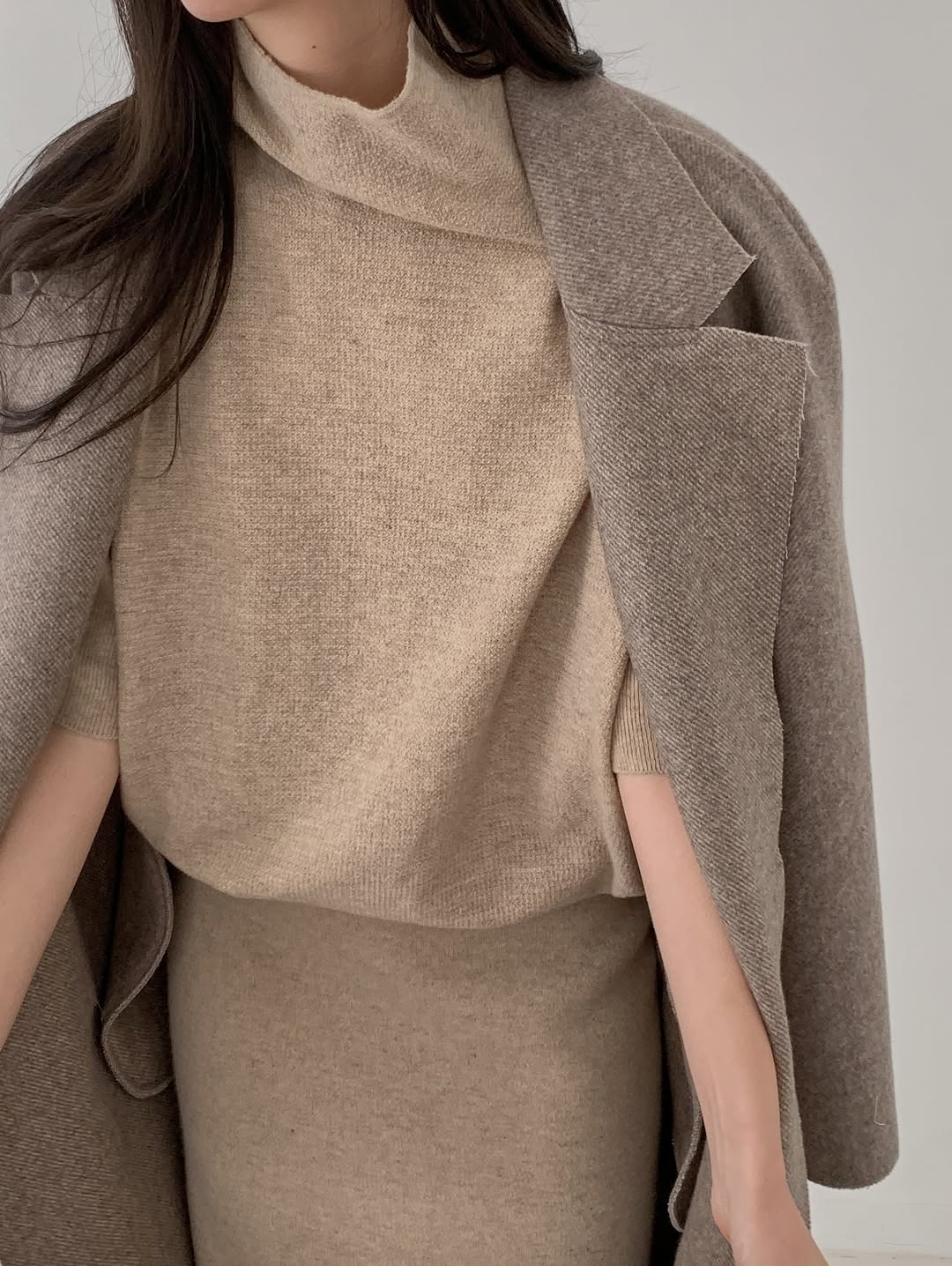 cash wholegarment knit