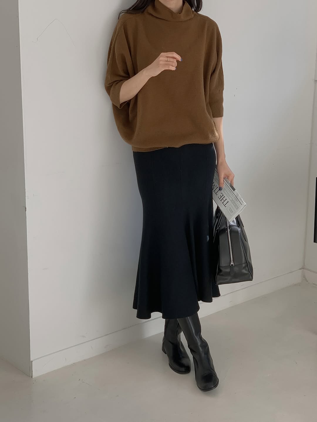 cash wholegarment knit
