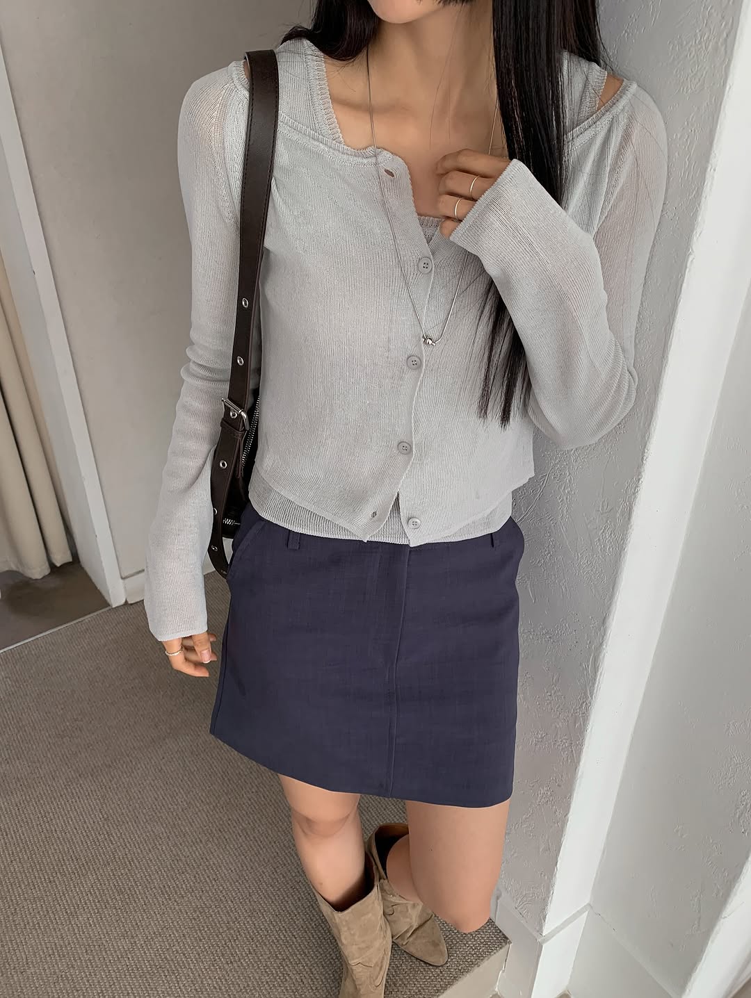 liana cardigan set
