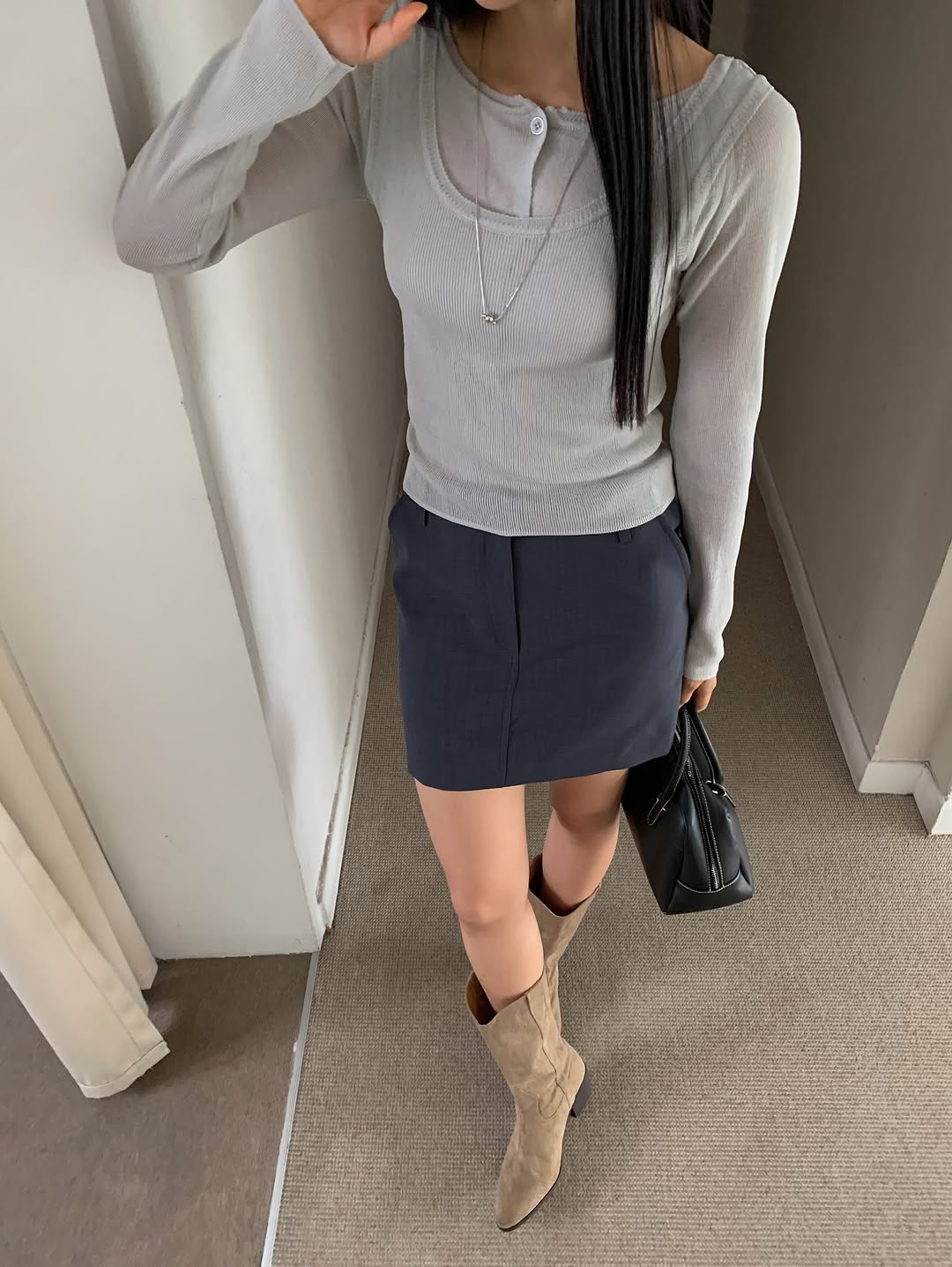 liana cardigan set
