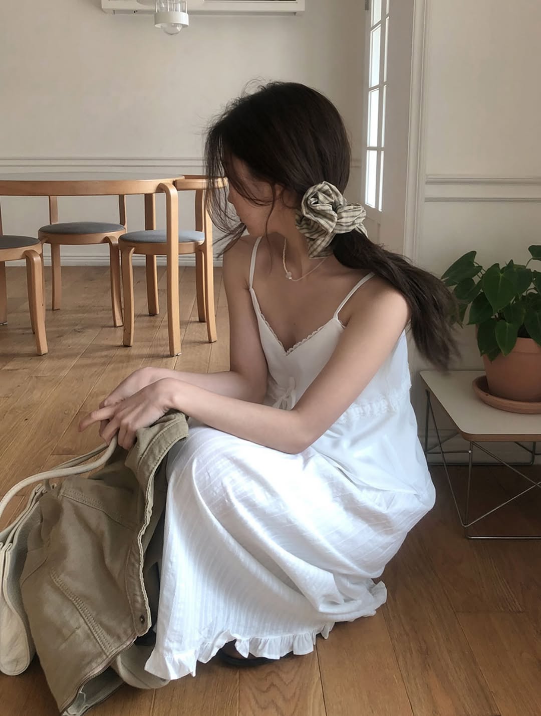 pure frill long skirt (pre-order)