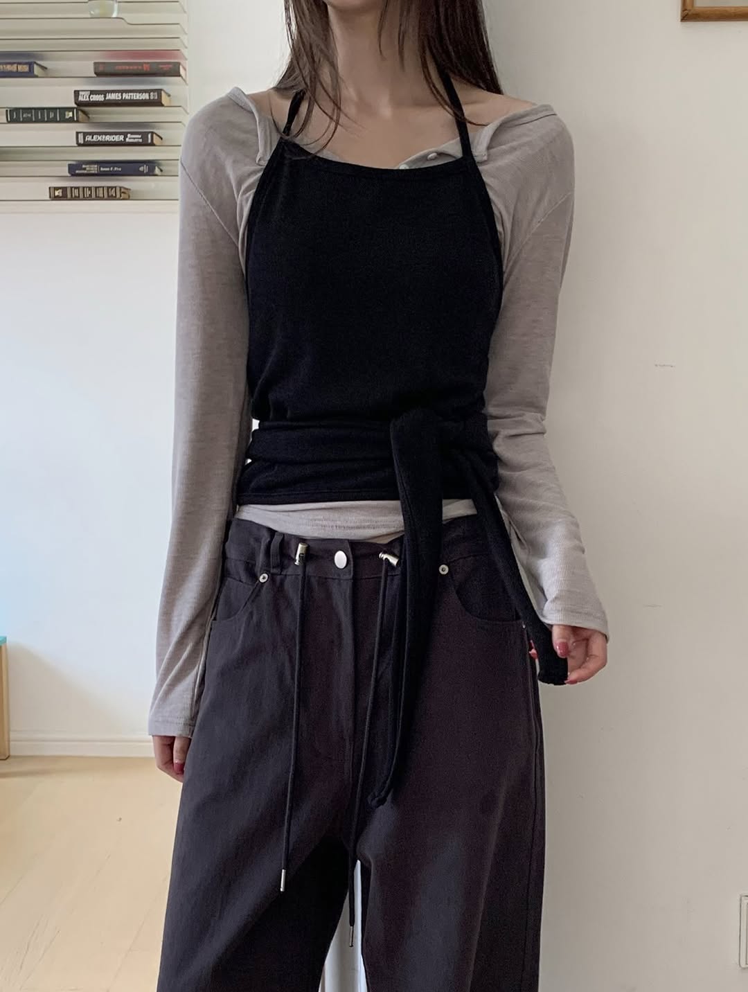 lina halter wrap knit (pre-order)