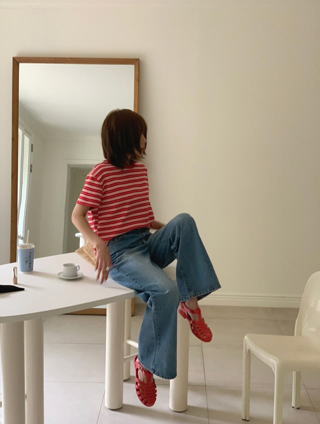pani striped top ( pre-order )