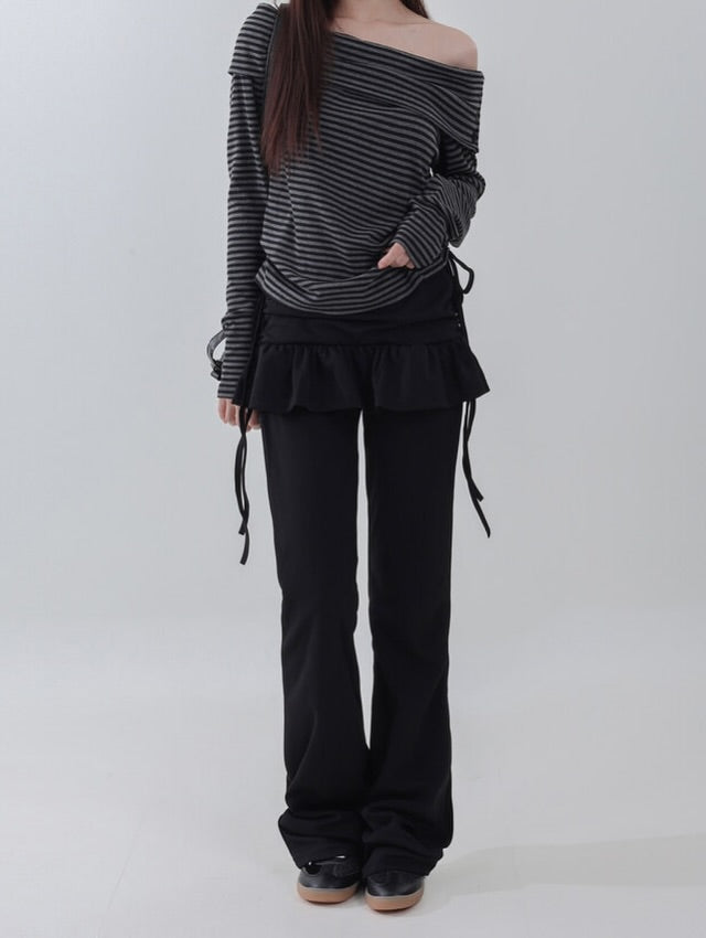 striped oraa top