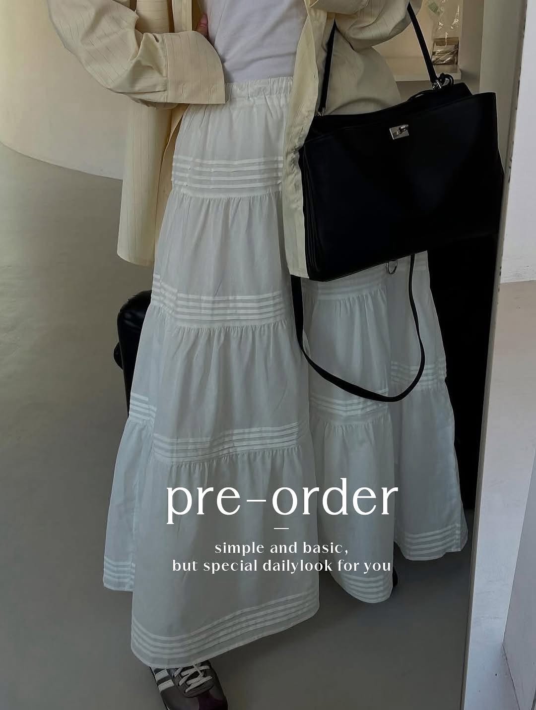 pint maxi skirt (pre-order)