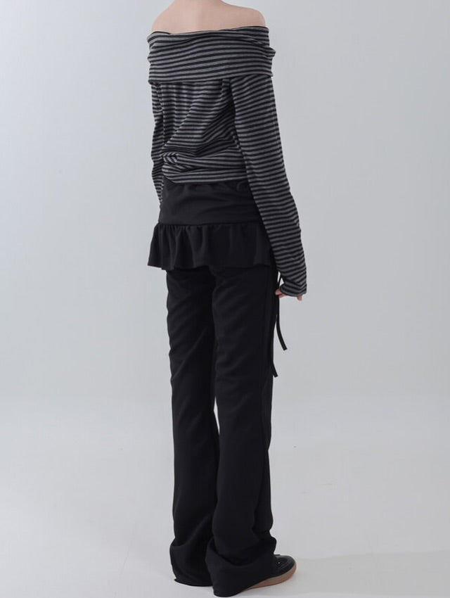striped oraa top