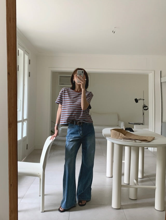 pani striped top ( pre-order )