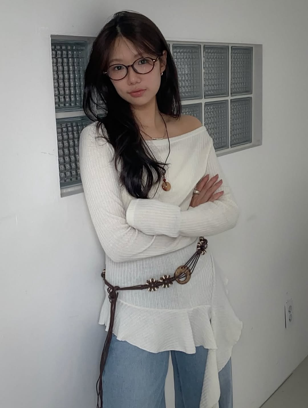 mei frill top (pre-order)
