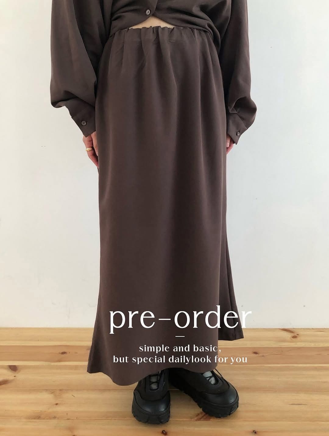 sage skirt (pre-order)