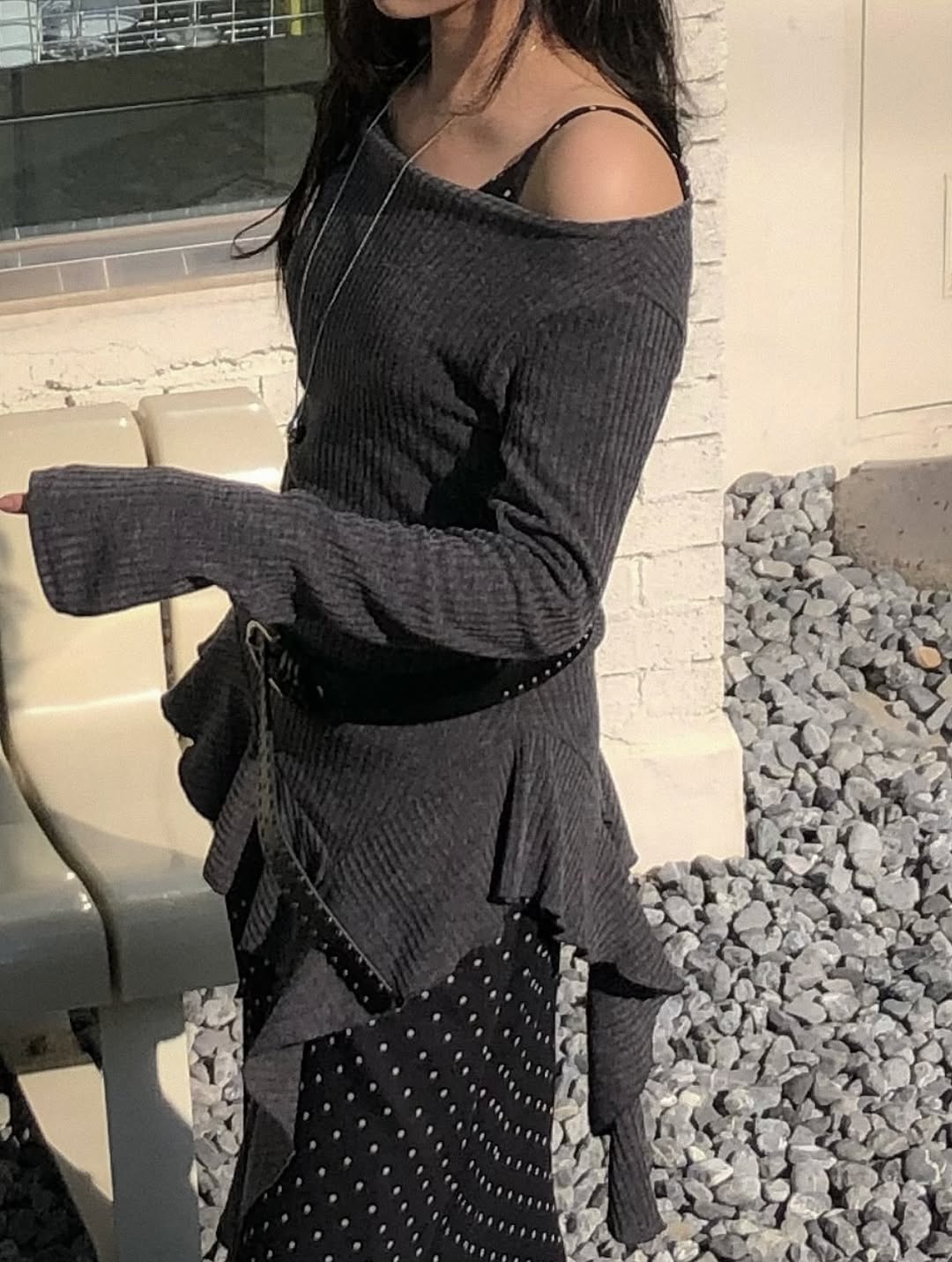 mei frill top (pre-order)