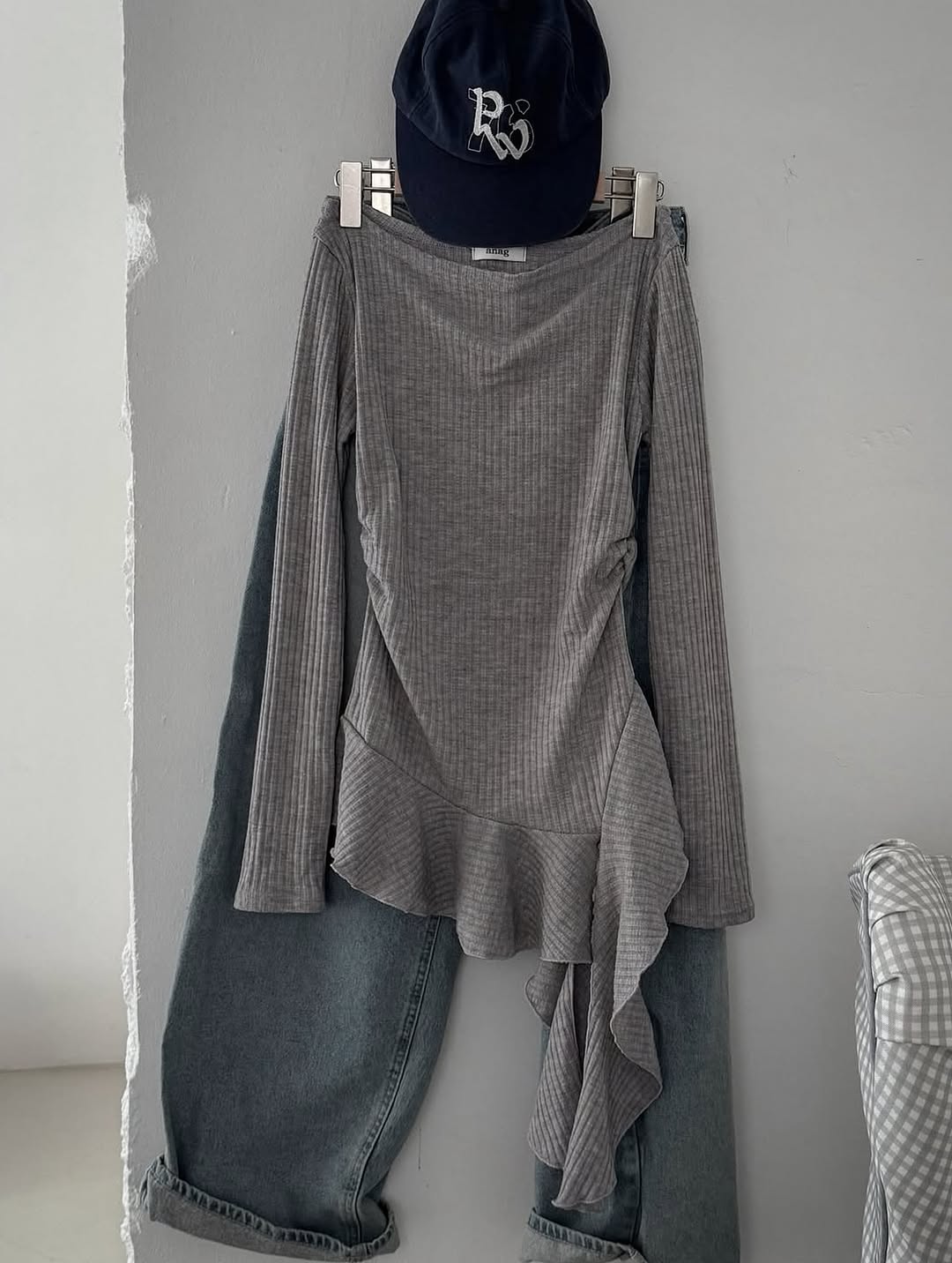 mei frill top (pre-order)
