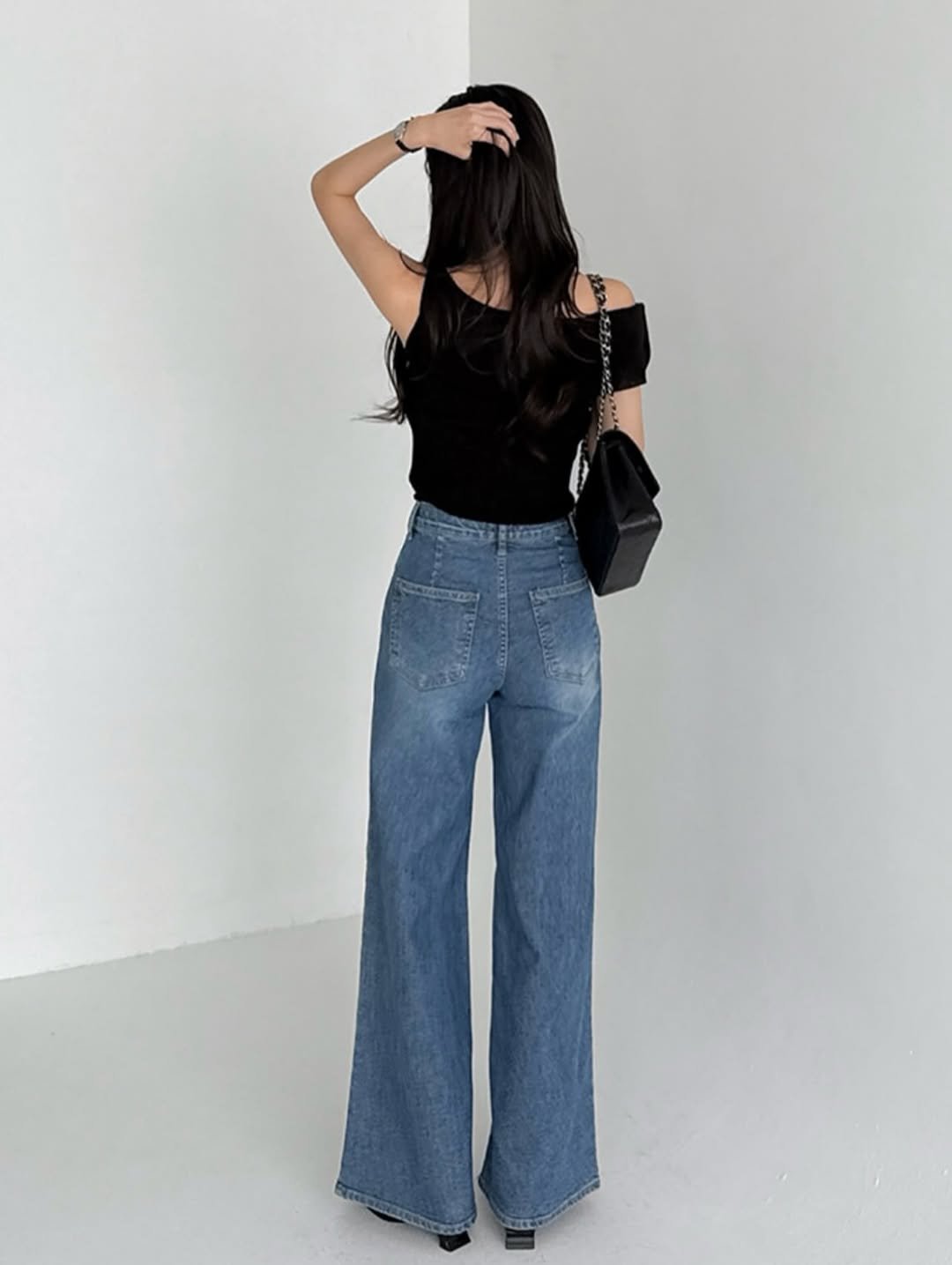 lip pocket banding pants
