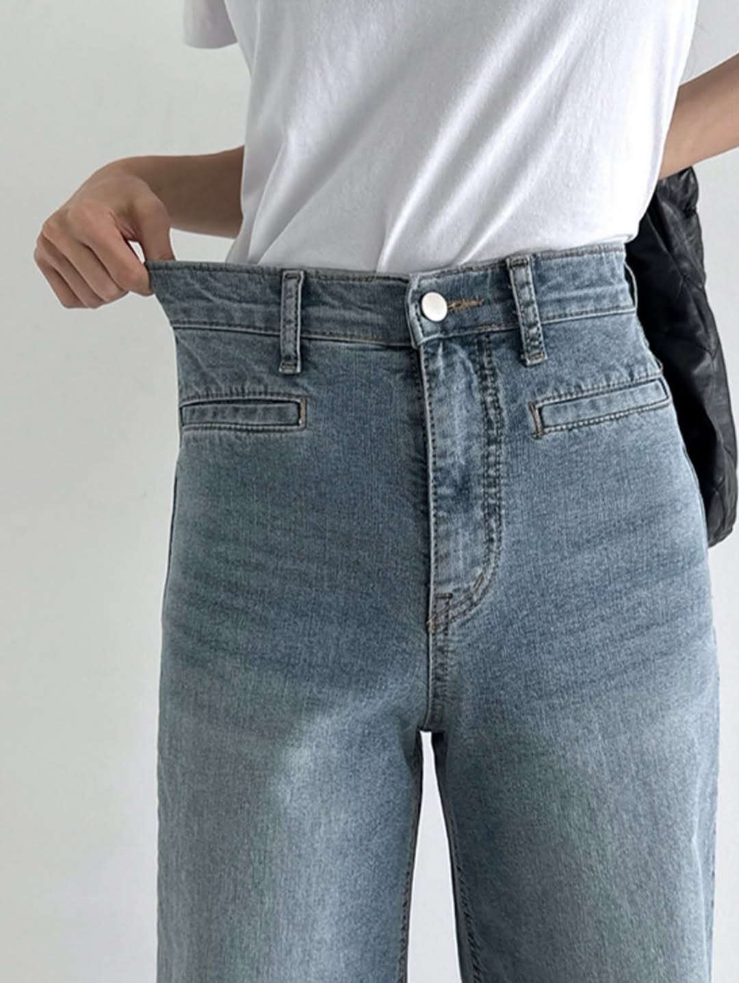 lip pocket banding pants