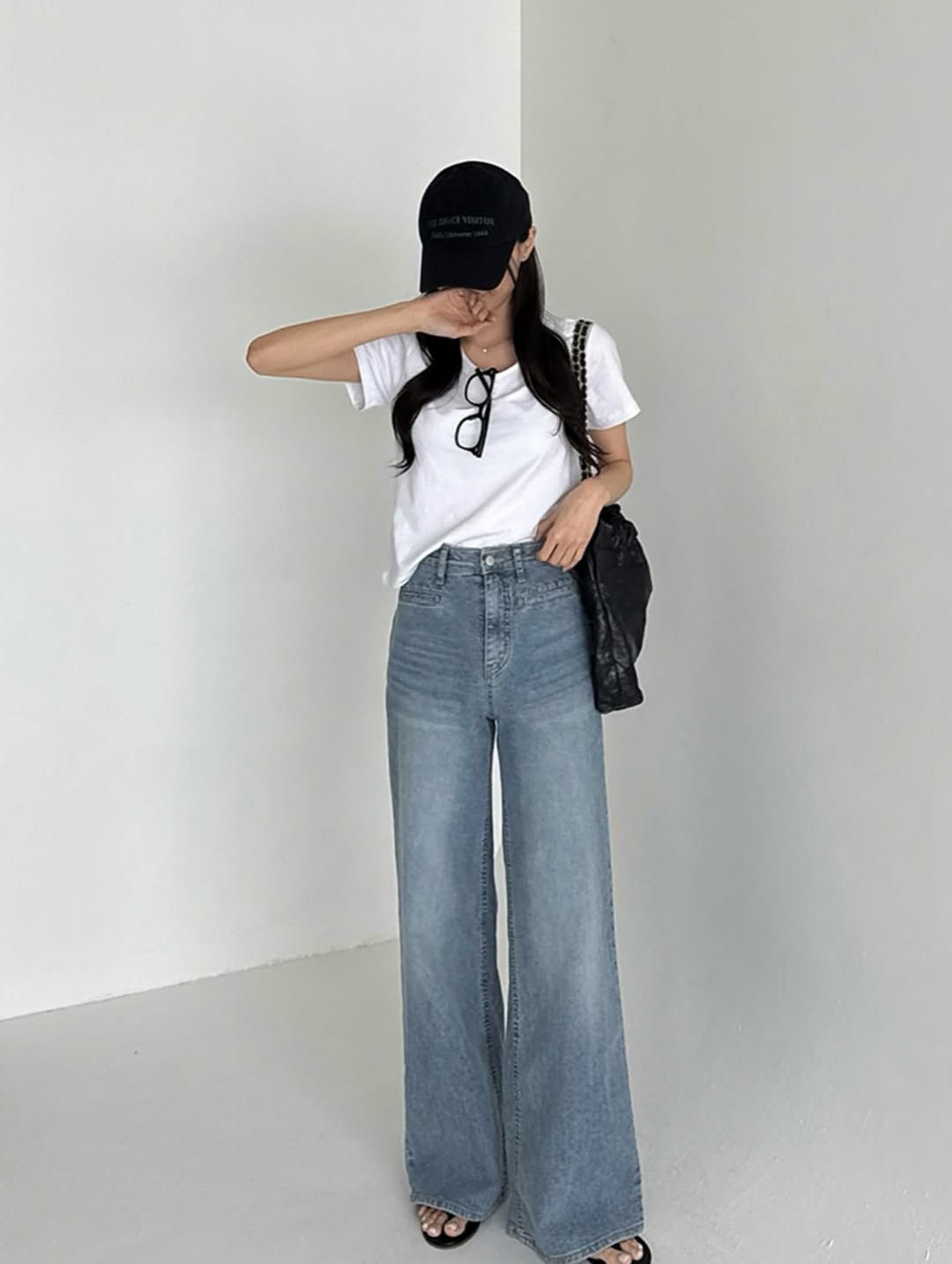 lip pocket banding pants