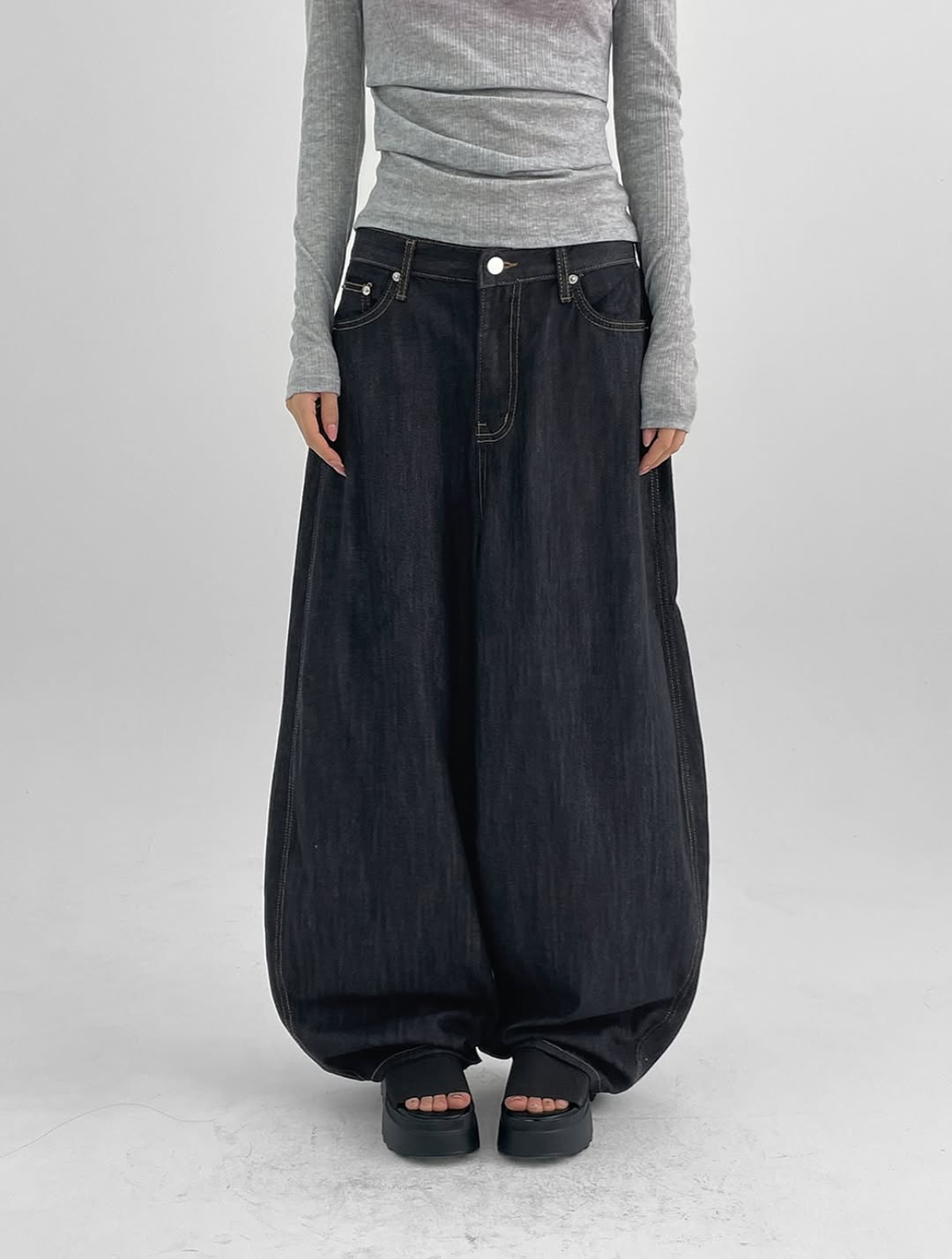 marli non-fade denim pants (pre-order)
