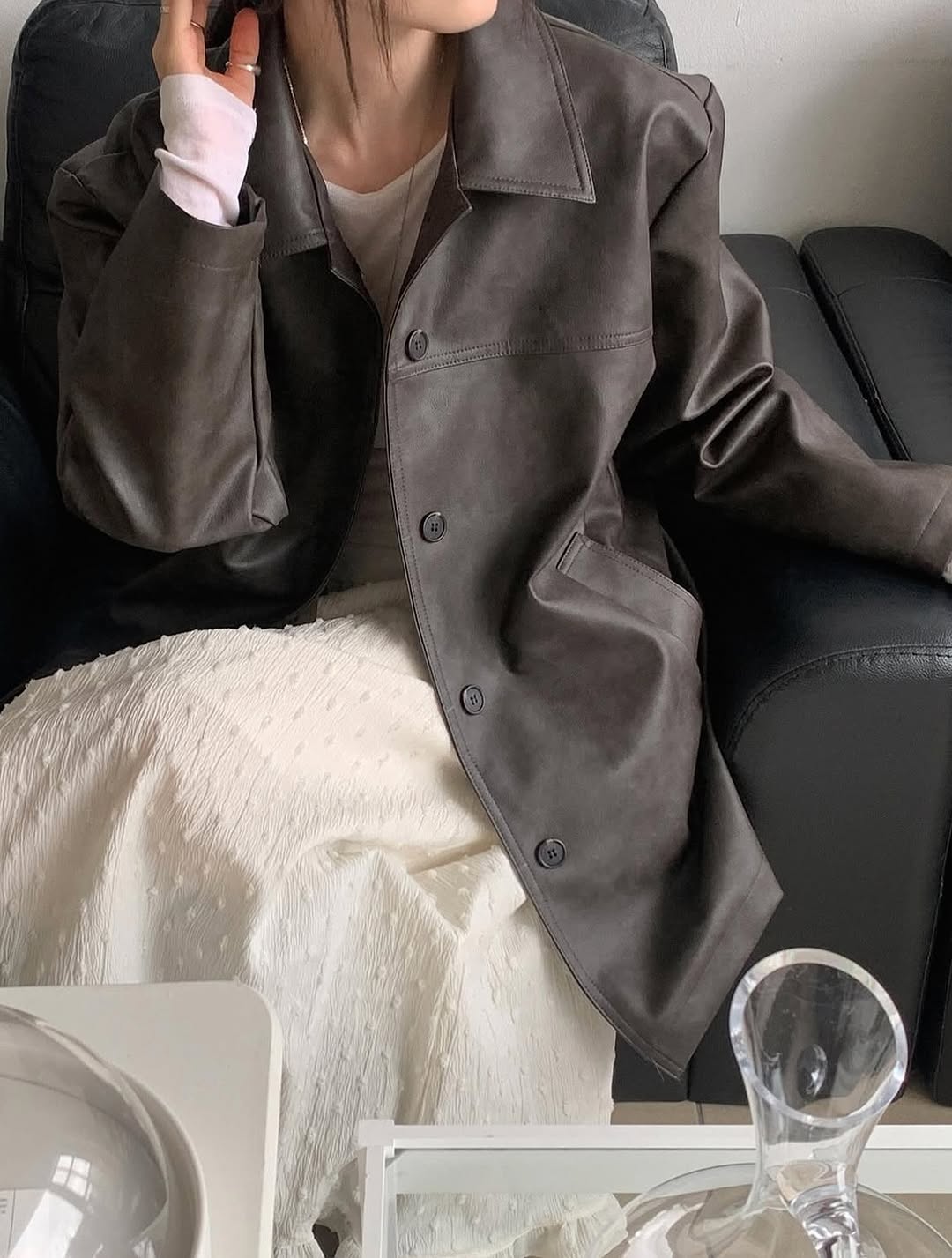 bowie leather jacket (pre-order)