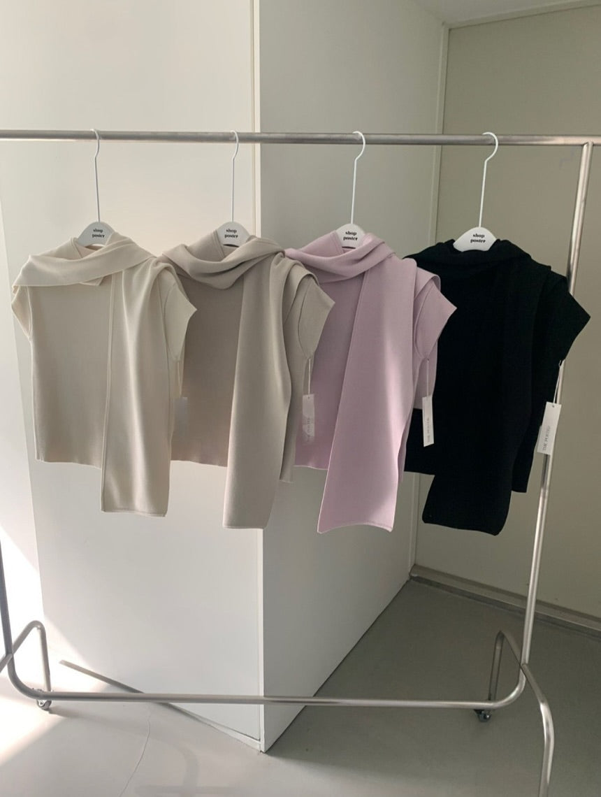 sage shawl knit set (pre-order)