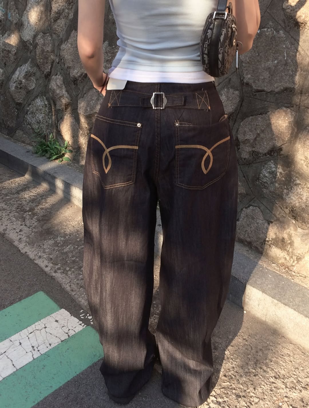 marli non-fade denim pants (pre-order)