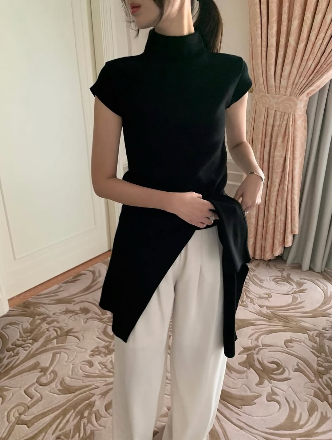 sage shawl knit set (pre-order)