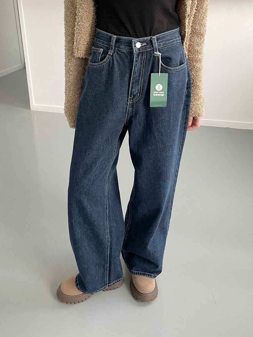 boy fit denim pants