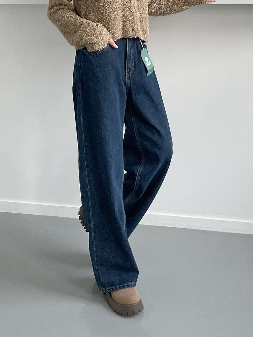 boy fit denim pants