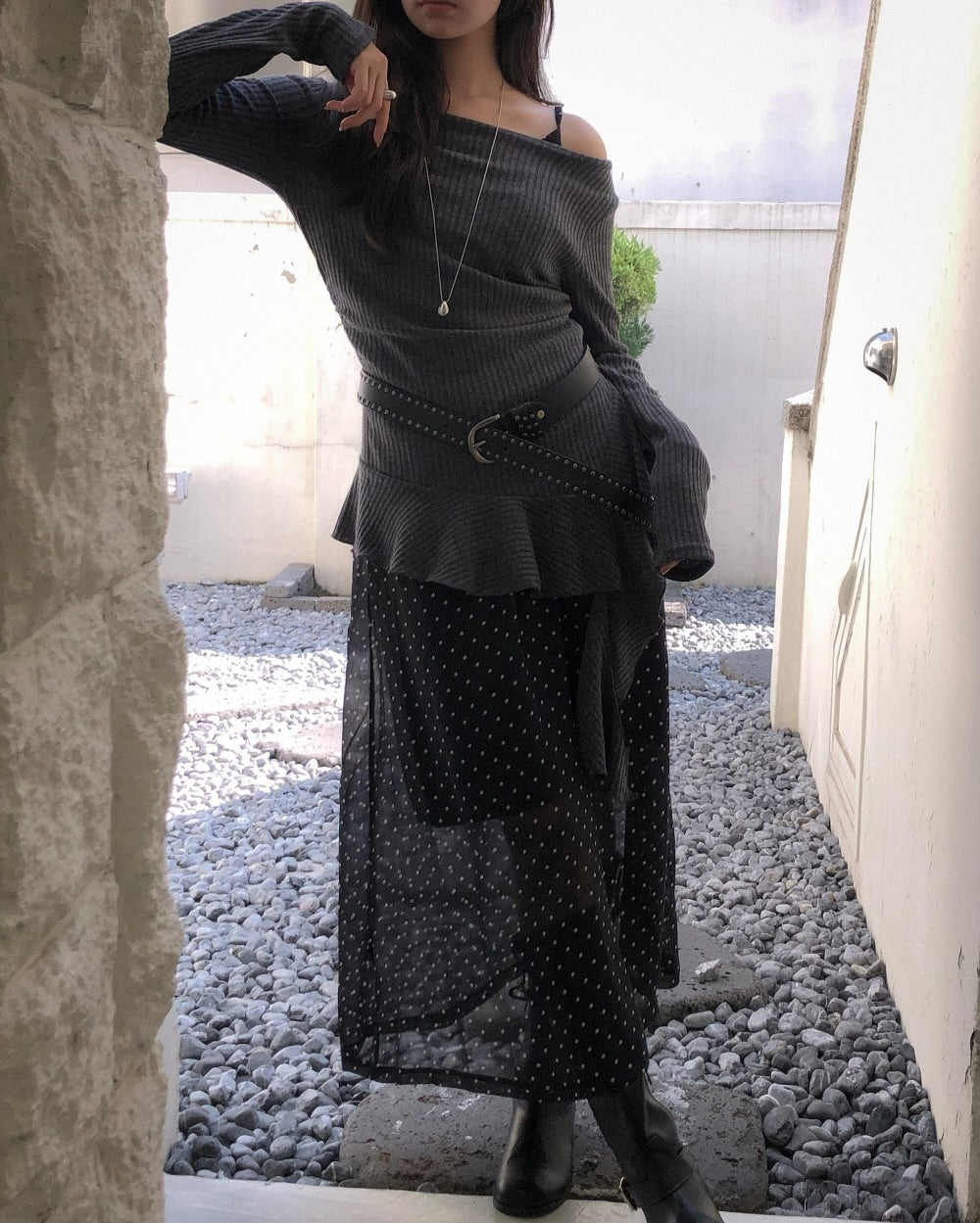 mei frill top
