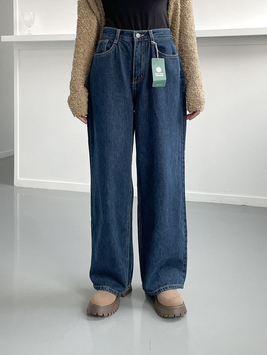 boy fit denim pants