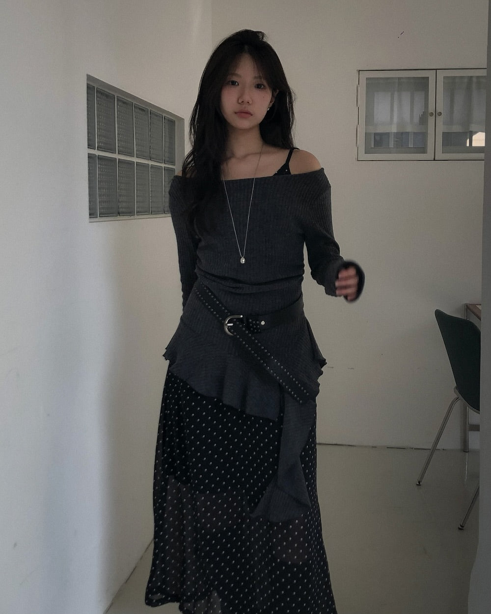 mei frill top