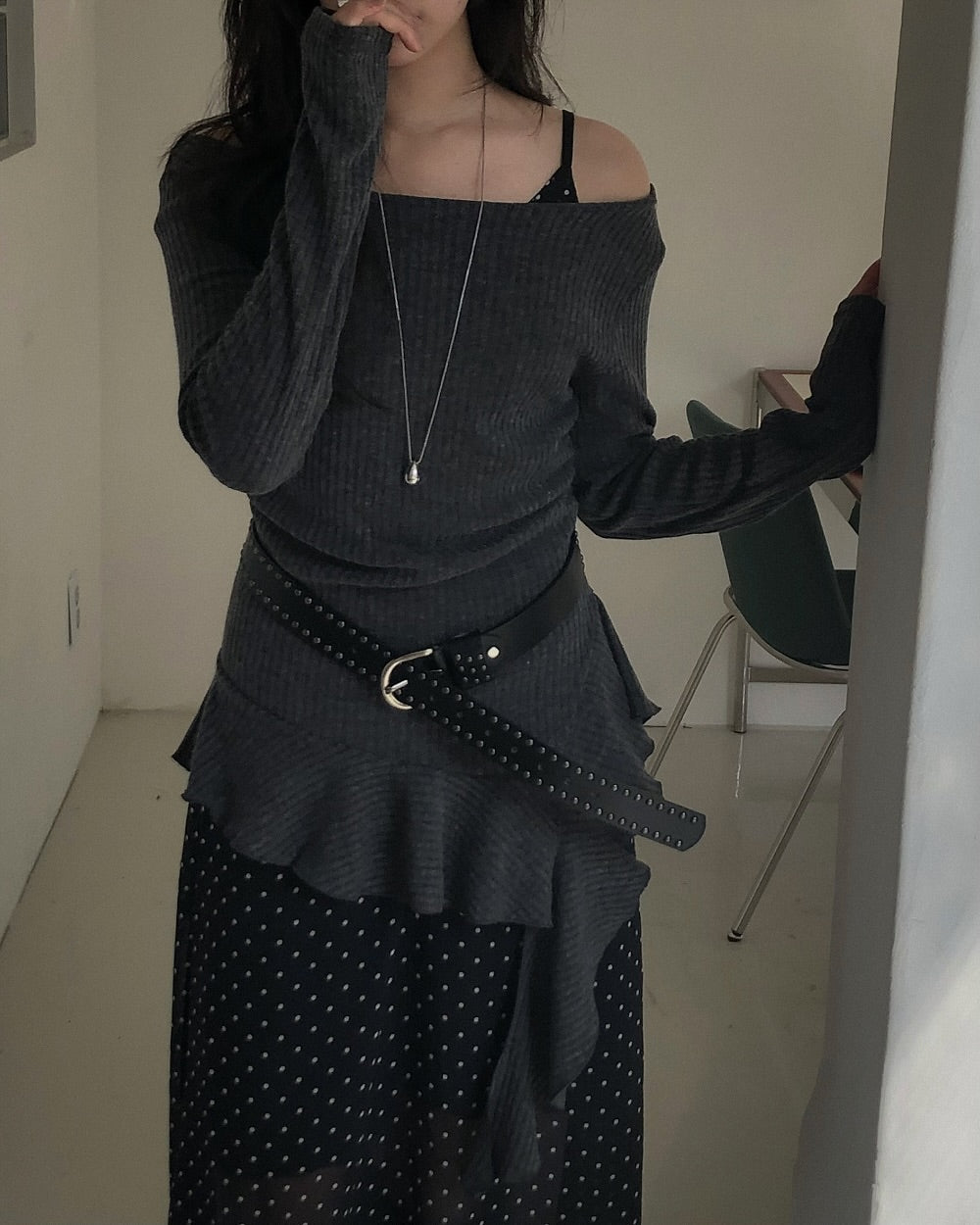 mei frill top