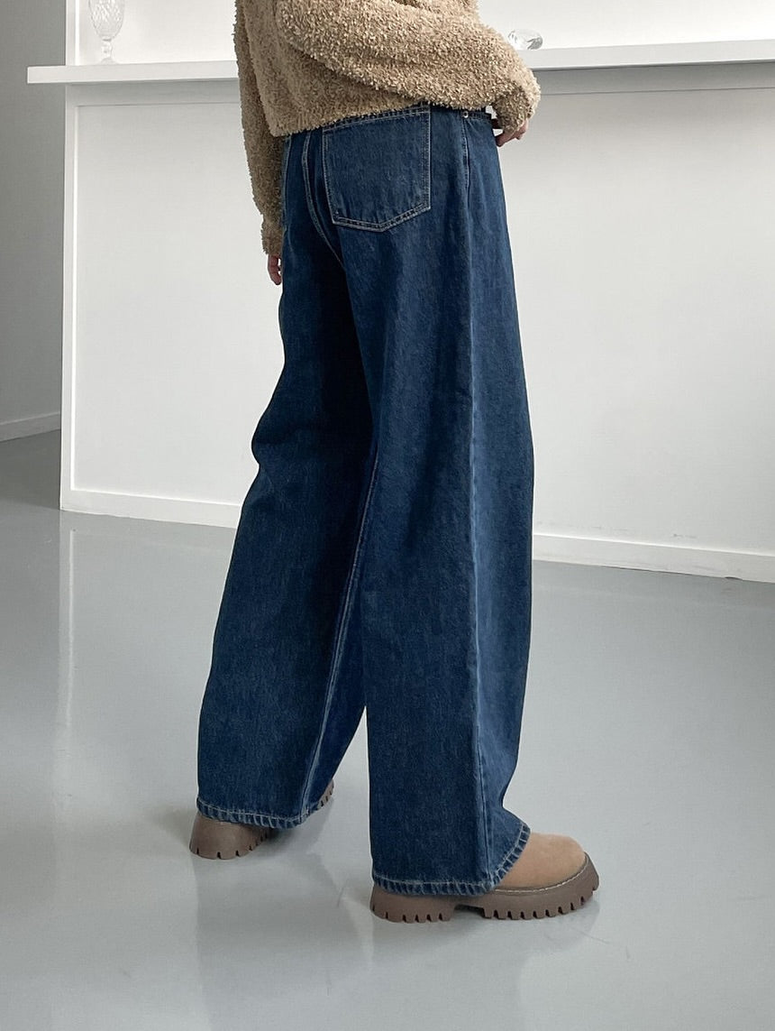 boy fit denim pants