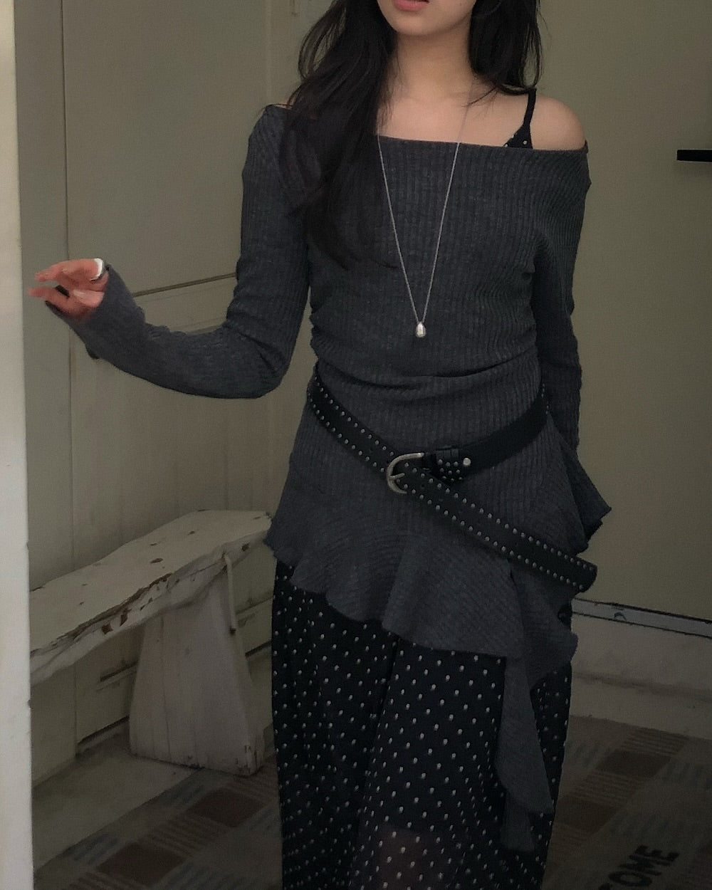 mei frill top