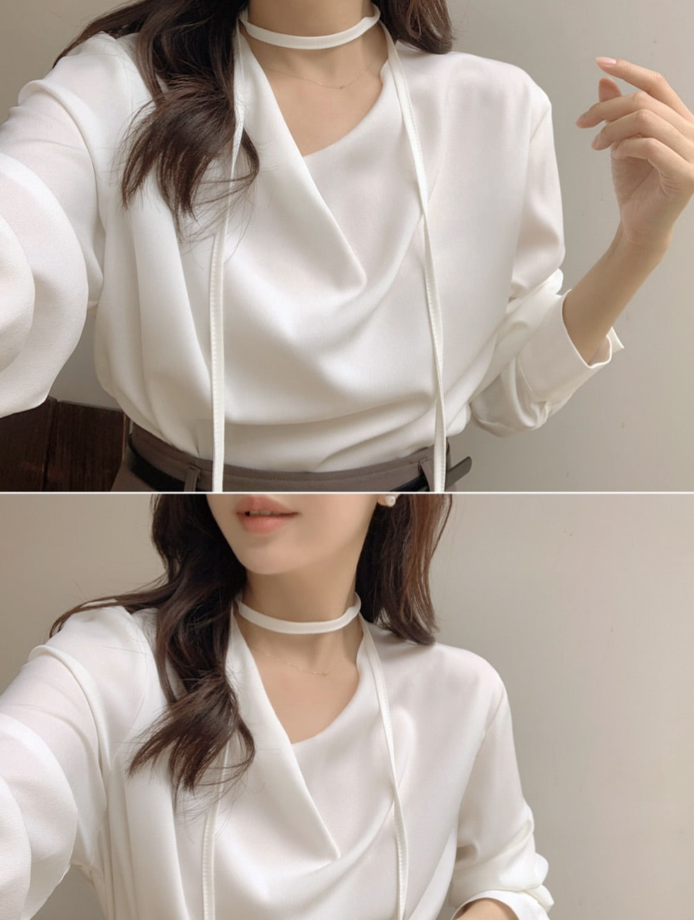 matise tie blouse (pre-order)