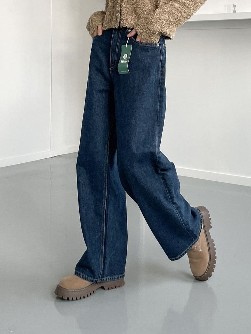 boy fit denim pants