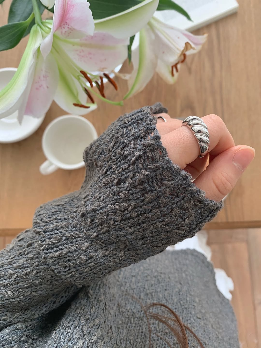 flynn popcorn knit